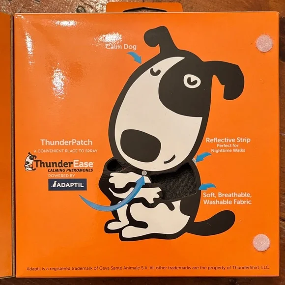 Thundershirt Solid Gray Dog Anxiety Vest - Picture 3 of 7